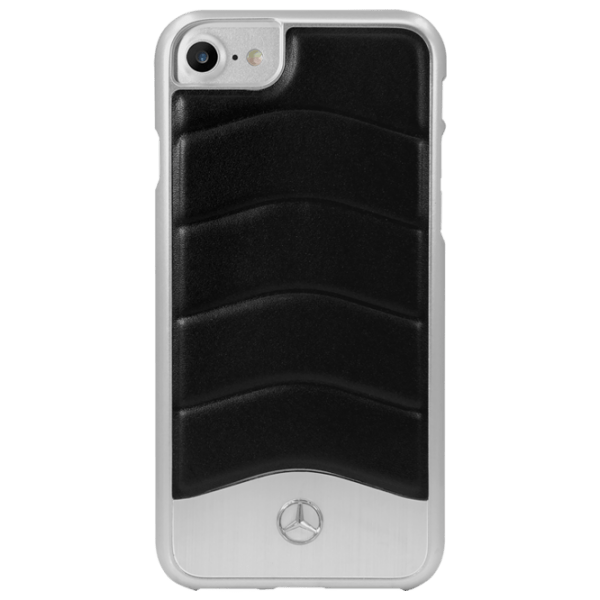 Husă pentru smartphone Apple iPhone 7/ 8/ SE2 (Mercedes-Benz WAVE III ) Noir Black THE KASE, Piele, Back photo 1