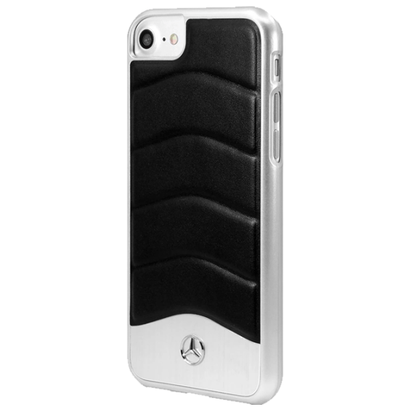 Husă pentru smartphone Apple iPhone 7/ 8/ SE2 (Mercedes-Benz WAVE III ) Noir Black THE KASE, Piele, Back photo 2