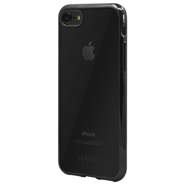 Husă pentru smartphone Apple iPhone 7/ 8/ SE2 ( Coque métallisé) Noir Black THE KASE, TPU, Back photo 2
