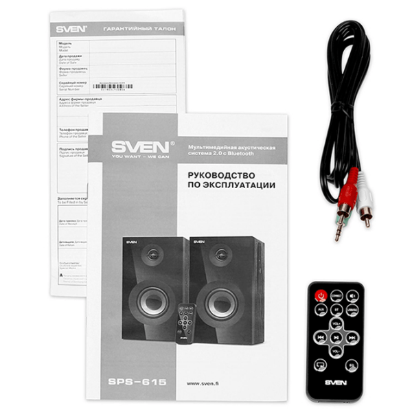 Аудиосистема Sven SPS-615 Черный  photo 8