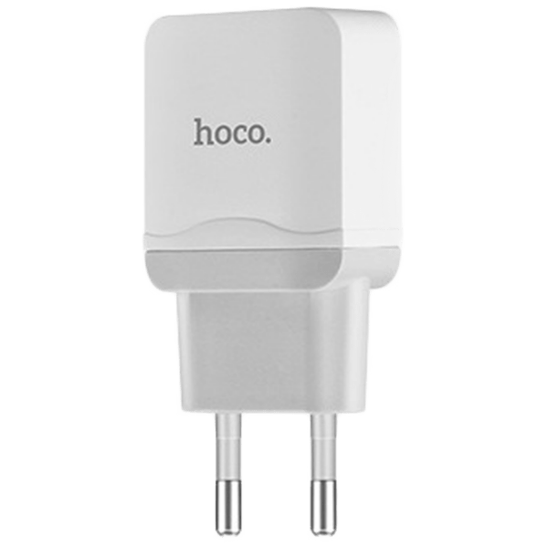 Adaptor de rețea Hoco C22A (18 W) White 2.4 A / White photo 2