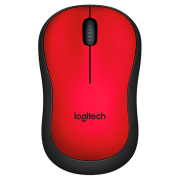 Мышь Logitech M220 Красный Беспроводные, 1000 dpi