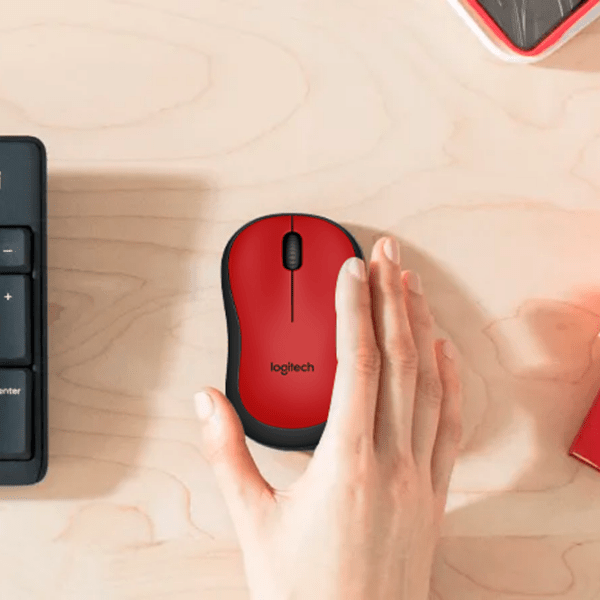 Мышь Logitech M220 Красный Беспроводные, 1000 dpi photo 5