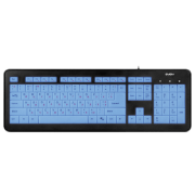 Клавиатура Sven KB-C7300EL Черный Для дома и офиса, Проводная