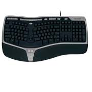 Клавиатура Microsoft Natural Ergonomic 4000 Черный Для дома и офиса, Проводная