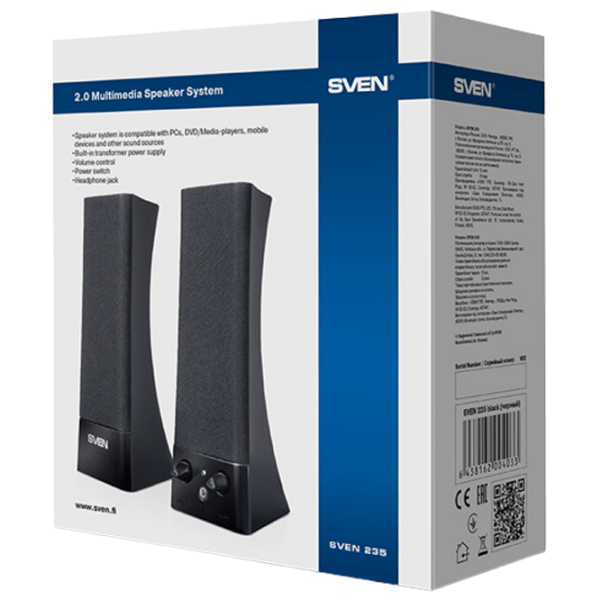 Sistem audio Sven 235 Black  photo 5