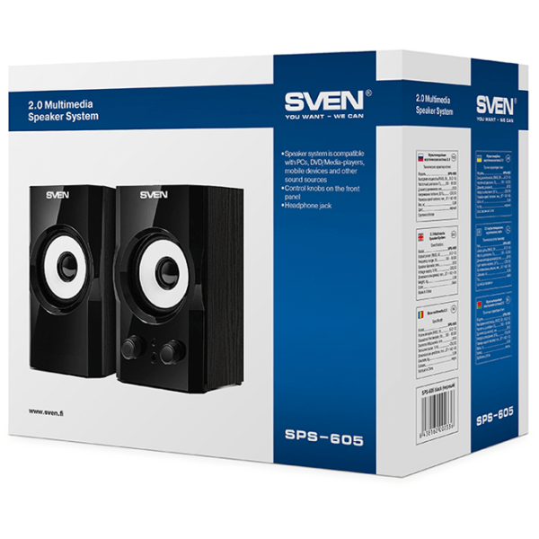 Аудиосистема Sven SPS-605 Черный  photo 7