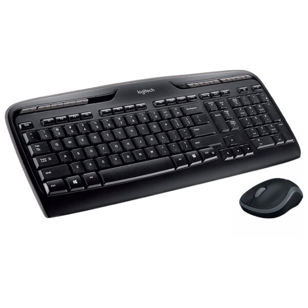 Клавиатура Logitech Desktop MK330 Черный Для дома и офиса, Беспроводные photo 2