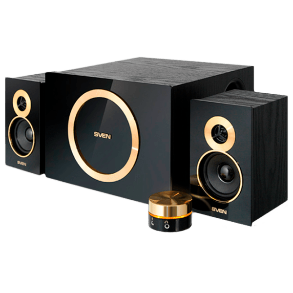 Sistem audio Sven MS-1085, Gold Black  photo 1
