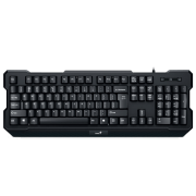 Клавиатура Genius KB-210 Черный Для дома и офиса, Проводная
