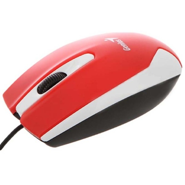 Мышь Genius DX-100X Красный Проводная, 1000 dpi photo 3