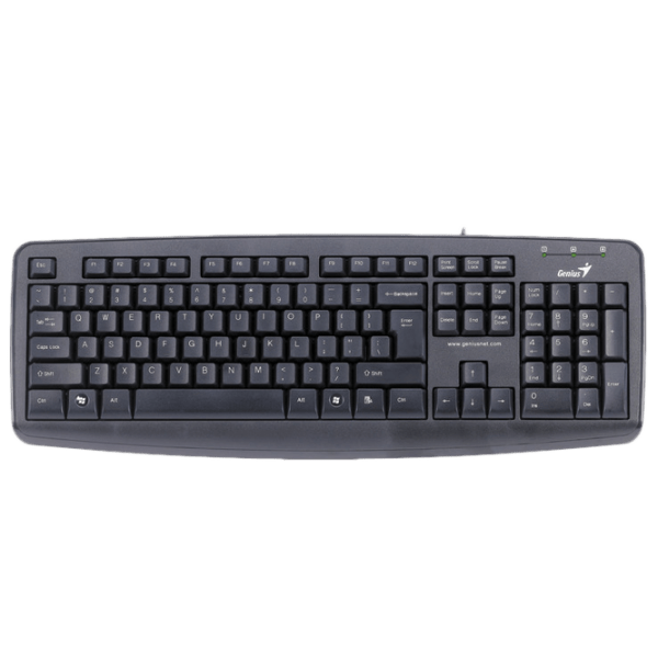Клавиатура Genius KB-150 Черный Для дома и офиса, Проводная photo 1