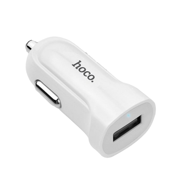 Adapter auto Hoco Z2 (5 W) White 1.5 A / White photo 2
