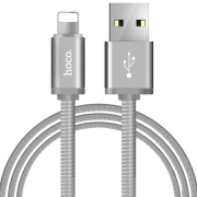 Cablu pentru telefon Hoco U5 USB Type-A/ Lightning Metallic 