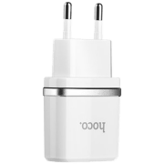 Adaptor de rețea Hoco C12 (18 W) White 2.4 A / White