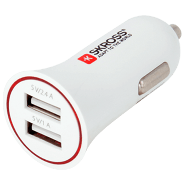 Adapter auto SKross Plus QC () White 3.4 A / White photo 4