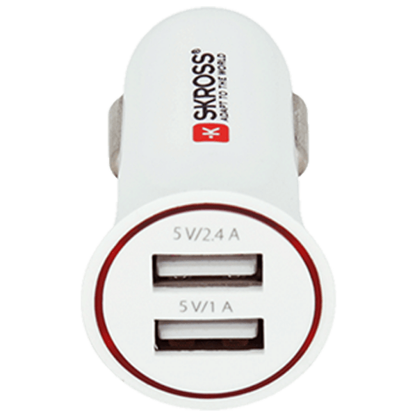 Adapter auto SKross Plus QC () White 3.4 A / White photo 5
