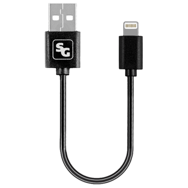 Сетевое зарядное устройство Screen Geeks Lightning 1 A (10 Вт) Черный 1 А / Черный photo 3