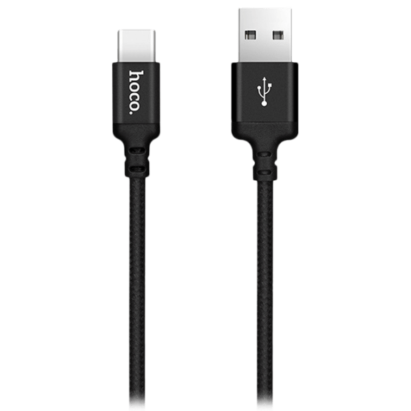 Кабель для телефона Hoco X14 USB Type-A/ USB Type-C Черный  photo 1