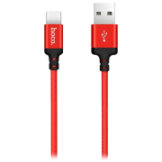 Кабель для телефона Hoco X14 USB Type-A/ USB Type-C Красный 