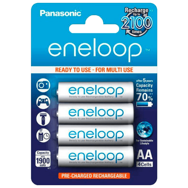 Батарейка Panasonic Eneloop Lithium AA (4 шт.)  photo 1