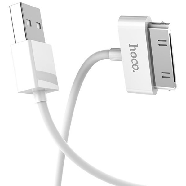 Cablu pentru telefon Hoco X23 USB Type-A/ 30-pin White  photo 3