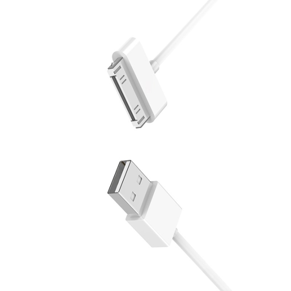 Cablu pentru telefon Hoco X23 USB Type-A/ 30-pin White  photo 4