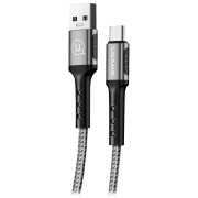 Кабель для телефона Usams SJ-289 USB Type-A/ USB Type-C Черный 