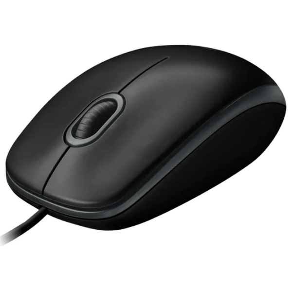 Mouse Logitech B100 Black Cu fir, 800 dpi photo 3