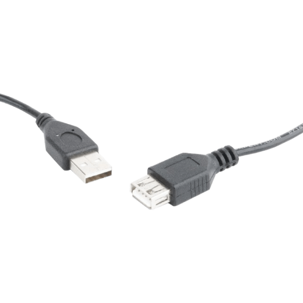 Кабель данных Gembird CC-USB2-AMAF-75CM/ 300 USB Type-A/ USB Type-A Черный  photo 1