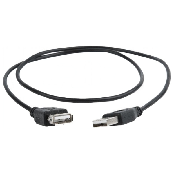 Кабель данных Gembird CC-USB2-AMAF-75CM/ 300 USB Type-A/ USB Type-A Черный  photo 2