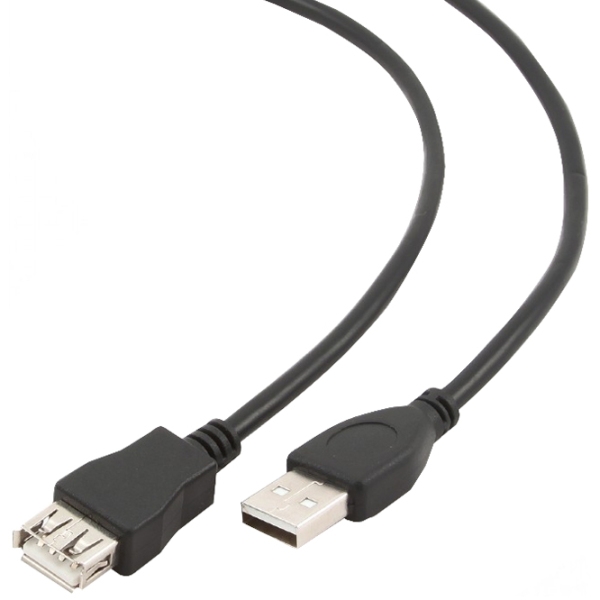 Cablu de date Gembird CCP-USB2-AMAF-6 USB Type-A/ USB Type-A Black  photo 3