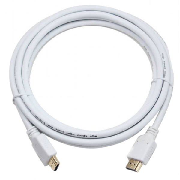 Кабель видео Cablexpert CC-HDMI4-W-1M HDMI/ HDMI Белый  photo 2