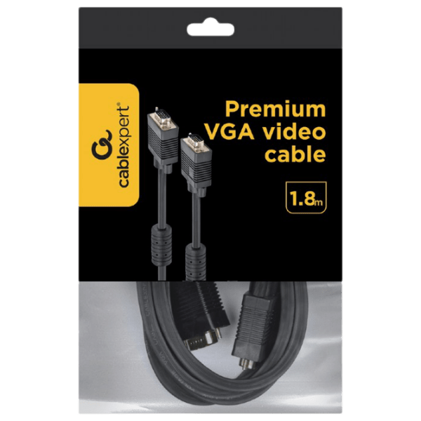 Cablu video Gembird CC-PPVGA-6B VGA/ VGA Black  photo 3