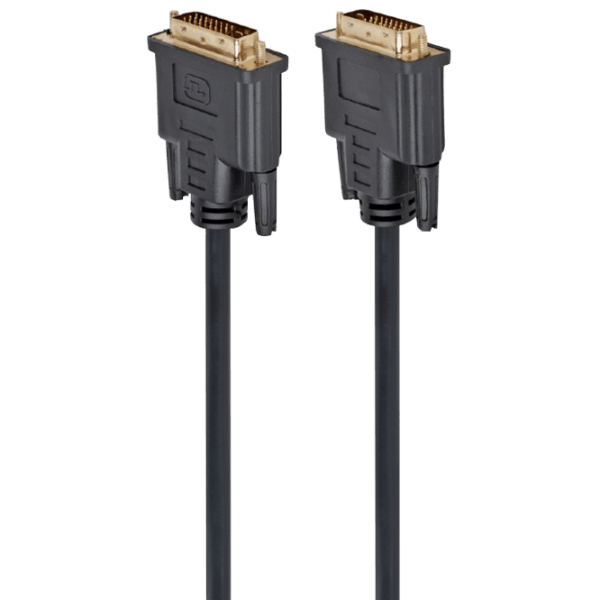 Cablu video Cablexpert CC-DVI2-BK-10 DVI/ DVI Black  photo 1