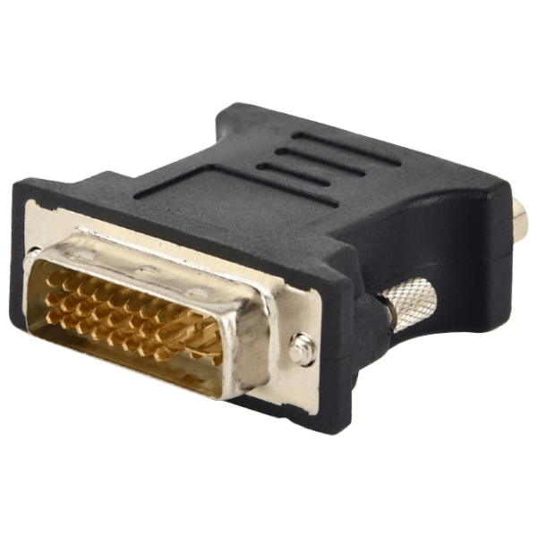 Cablu video Gembird A-DVI-VGA-BK Black  photo 1