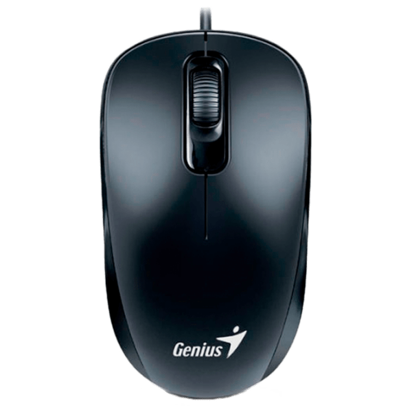 Mouse Genius DX-110 Black Cu fir, 1000 dpi photo 1