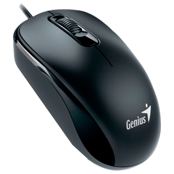 Mouse Genius DX-110 Black Cu fir, 1000 dpi photo 2