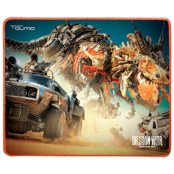 Covoraș pentru mouse Qumo Godzilla Red Brown 280 x 230 x 3 mm photo 1