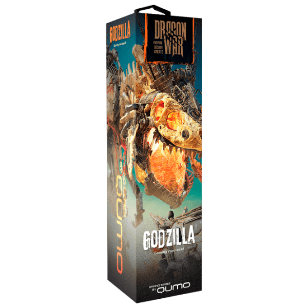 Covoraș pentru mouse Qumo Godzilla Red Brown 280 x 230 x 3 mm photo 3