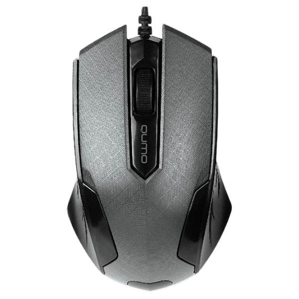 Мышь Qumo M14 Серый Проводная, 1000 dpi photo 1