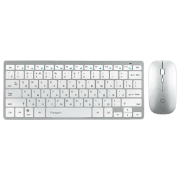 Tastatură Qumo Paragon White Home and Office, Fără fir
