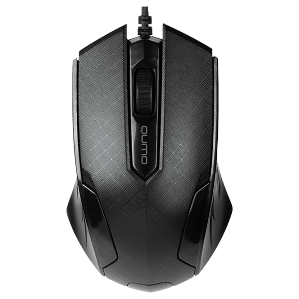 Мышь Qumo M14 Черный Проводная, 1000 dpi photo 1