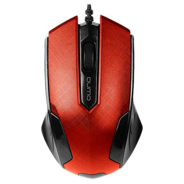 Mouse Qumo M14 Red Cu fir, 1000 dpi photo 1