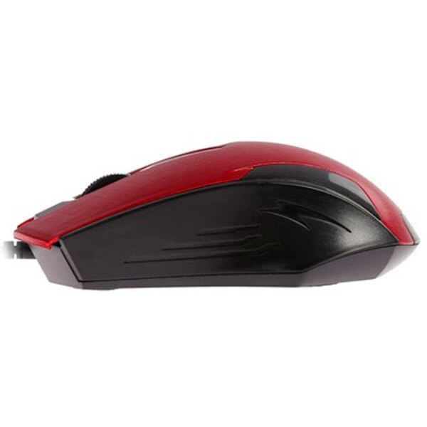 Mouse Qumo M14 Red Cu fir, 1000 dpi photo 5
