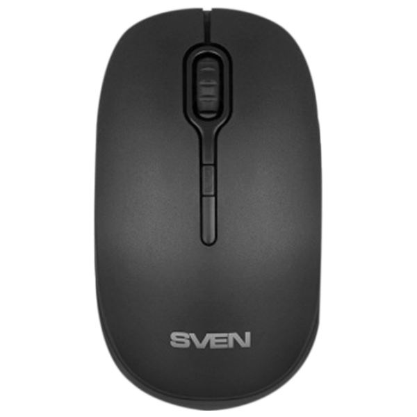 Mouse Sven RX-510SW Black Fără fir, 1600 dpi photo 1