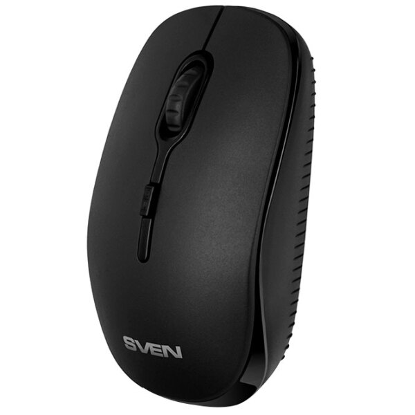 Mouse Sven RX-510SW Black Fără fir, 1600 dpi photo 2