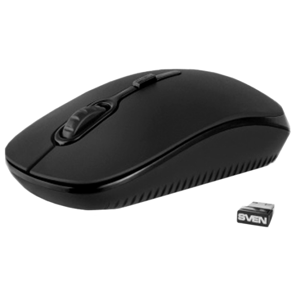 Mouse Sven RX-510SW Black Fără fir, 1600 dpi photo 3