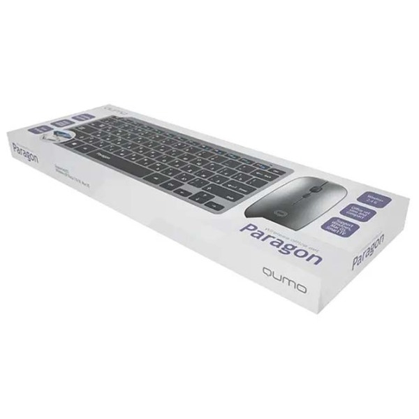 Tastatură Qumo Paragon Silver Gaming, Fără fir photo 5