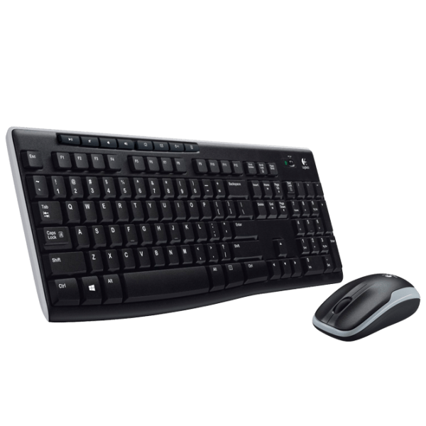 Клавиатура Logitech MK 270 Черный Для дома и офиса, Беспроводные photo 2